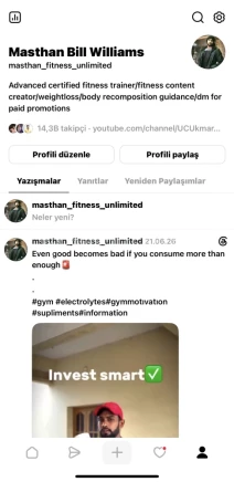 14K Takipçili Threads Hesabımız Satılıktır.