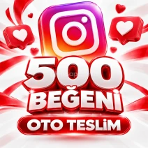 ⭐Keşfet Etkili - İnstagram 500 Beğeni⭐