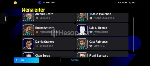 3274 kg  dolu hesap 108 adriano 109 hazard 108 totti te