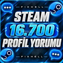 İstediğiniz Yorum-16.700x STEAM PROFİL YORUMU