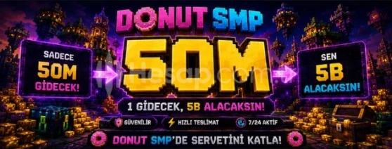 DonutSMP |50M| Money Çabucaakkk Teslimat