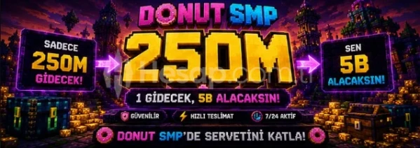 DonutSMP |250M| Money Çabucaakkk Teslimat