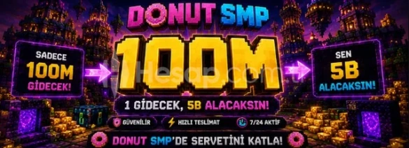 DonutSMP |100M| Money Çabucaakkk Teslimat