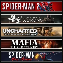Spider 2 +Wukong +UNC. +Mafia +Miles