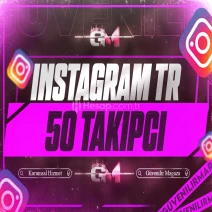 Instagram Türk Takipçi 50 - Garantili