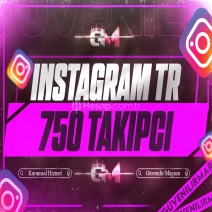 Instagram Türk Takipçi 750 - Garantili