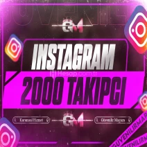 Instagram Takipçi 2000 - Garantili