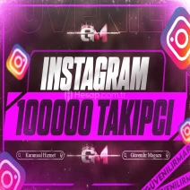 Instagram Takipçi 100000 - Garantili