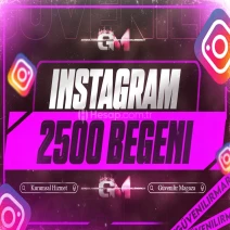 Instagram Beğeni 2500 - Garantili