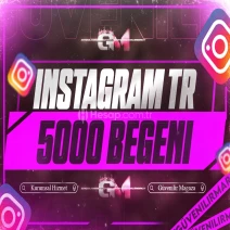 Instagram Türk Beğeni 5000 - Garantili