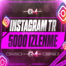 Instagram Türk İzlenme 5000 - Garantili