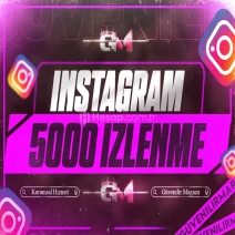Instagram İzlenme 5000 - Garantili