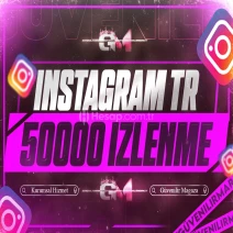 Instagram Türk İzlenme 50000 - Garantili