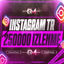 Instagram Türk İzlenme 250000 - Garantili