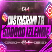 Instagram Türk İzlenme 500000 - Garantili