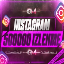 Instagram İzlenme 500000 - Garantili