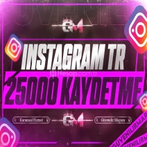 Instagram Türk Kaydetme 25000 - Garantili