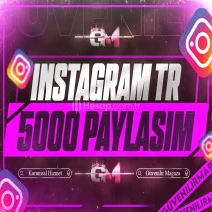 Instagram Türk Paylaşım 5000 - Garantili