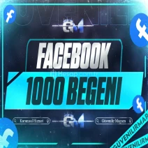 Facebook Beğeni 1000 Gönderi - Garantili