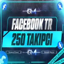 Facebook Türk Takipçi 250 Sayfa Profil - Garantili