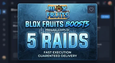 ⚡ Blox Fruits 5x Raid Hizmeti | %100 Hilesiz & Güvenlİ