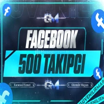 Facebook Takipçi 500 Sayfa Profil - Garantili