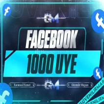 Facebook Üye 1000 - Hızlıca Garantili