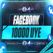 Facebook Üye 10000 - Garantili