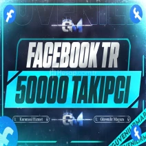 Facebook Türk Takipçi 50000 Sayfa Profil - Garantili