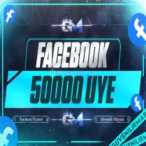 Facebook Üye 50000 - Garantili