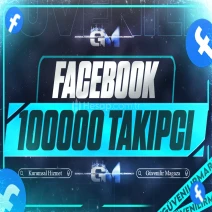 Facebook Takipçi 100000 Sayfa Profil - Garantili