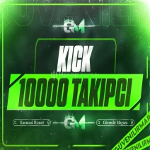 Kick Takipçi 10000 - Garantili