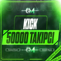 Kick Takipçi 50000 - Garantili