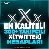 (+10000 SATIŞ) SÜPER +300 Takipçili X(TWİTTER)