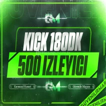 Kick İzleyici 500 180 dakika - Garantili