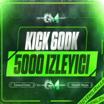 Kick İzleyici 5000 60 dakika - Garantili