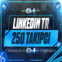 LinkedIn Türk Takipçi 250 - Garantili