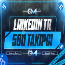 LinkedIn Türk Takipçi 500 - Garantili