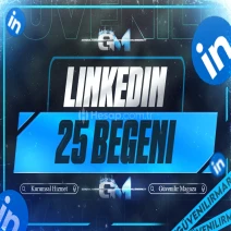 LinkedIn Beğeni 25 - Garantili
