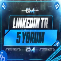LinkedIn Türk Yorum 5 - Garantili