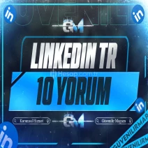 LinkedIn Türk Yorum 10 - Garantili