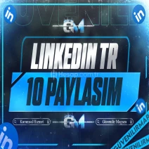 LinkedIn Türk Paylaşım 10 - Garantili