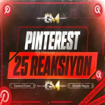 Pinterest Reaksiyon 25 - Garantili
