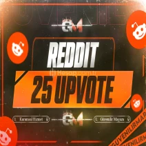 Reddit Upvote 25 - Hızlıca Garantili