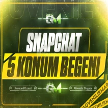 Snapchat Konum Beğenisi 5 Konum Bağlantısı - Garantili