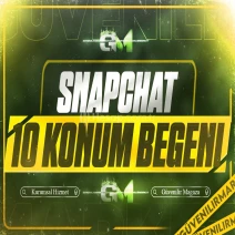 Snapchat Konum Beğenisi 10 Konum Bağlantısı - Garantili
