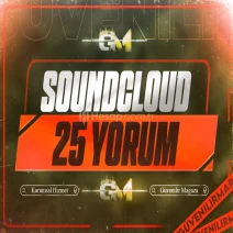 SoundCloud Yorum 25 - Garantili