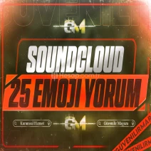 SoundCloud Yorum 25 Emoji - Garantili