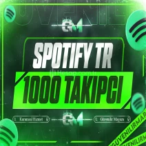 Spotify Türk Takipçi 1000 - Garantili