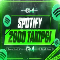Spotify Takipçi 2000 - Garantili